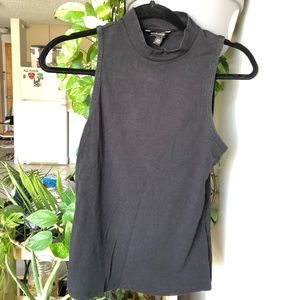 Banana Republic: Stretch Cotton-Modal Mock Neck